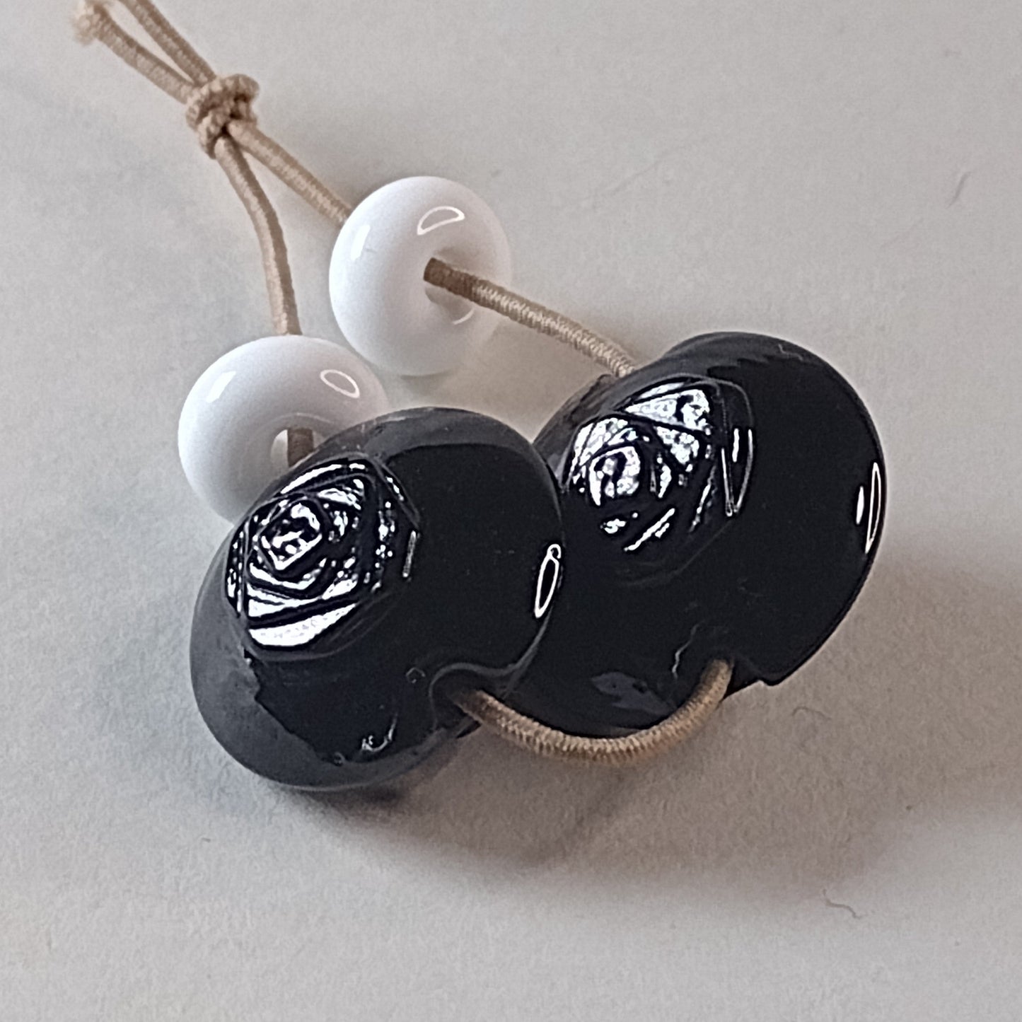 Stepped twisted square texture plate - Jolene Beads - lampwork beads & jewellery