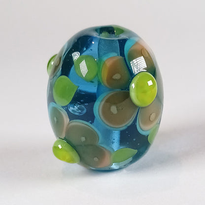 Flower focal for BWB - Jolene Beads - lampwork beads & jewellery