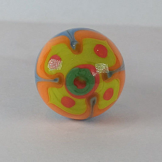 Carnival handmade glass drawer knob 5