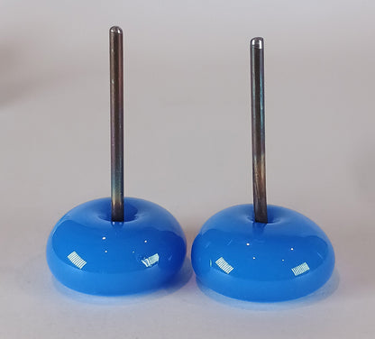 Opal blue glass bead stand - Jolene Beads - lampwork beads & jewellery