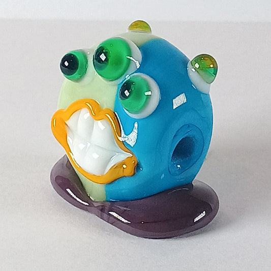 Reserved little monster for SG Jolene Beads - lampwork beads & jewellery