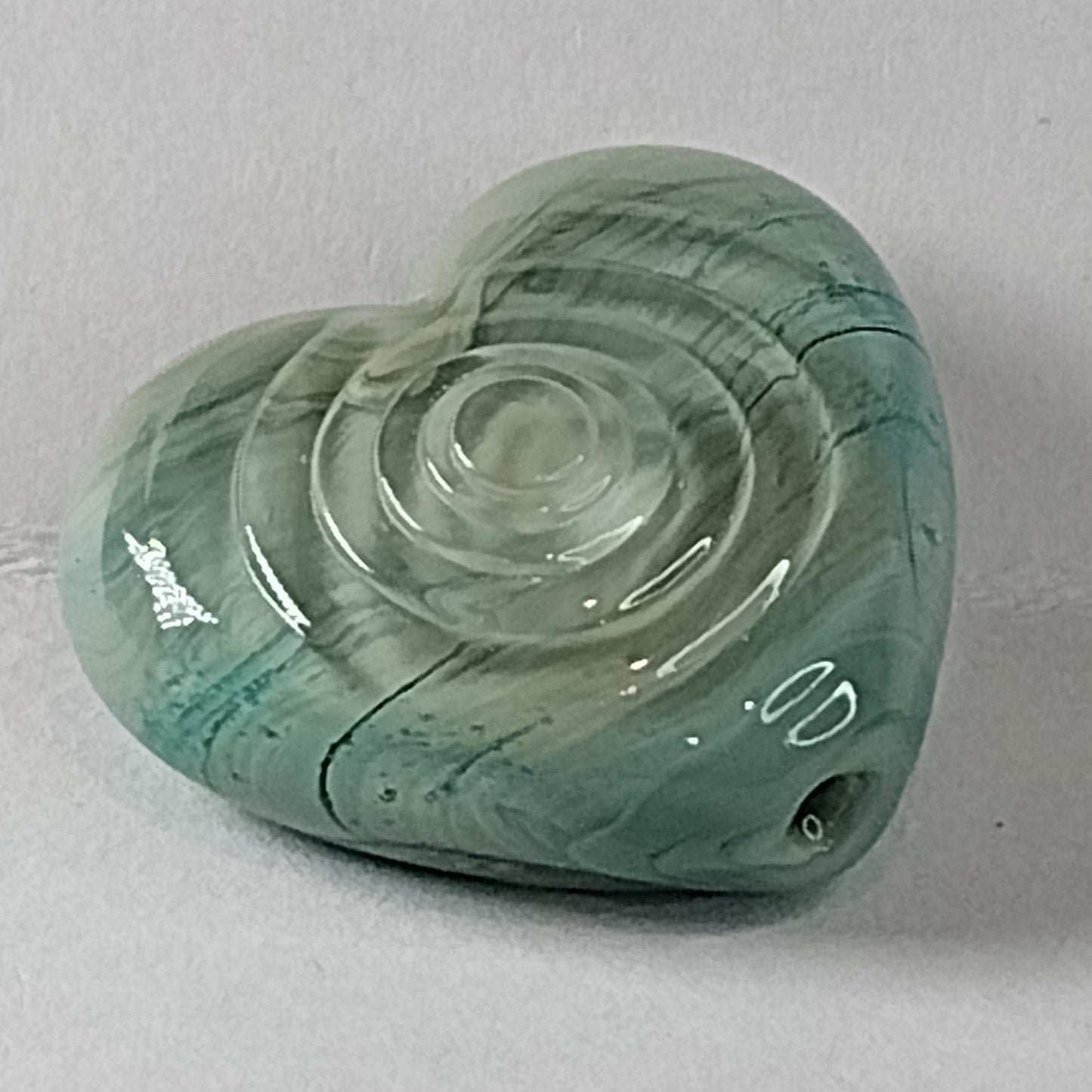 Stepped circle brass texture plate - Jolene Beads - lampwork beads & jewellery