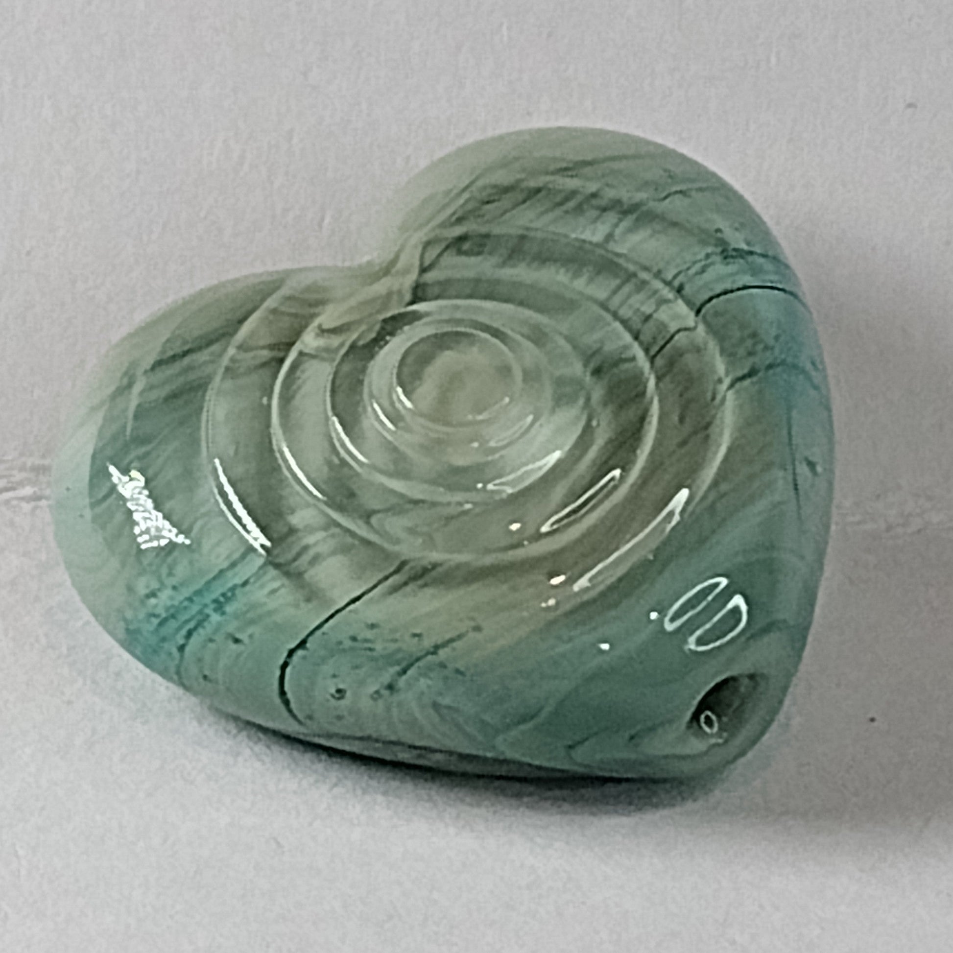 Stepped circle brass texture plate - Jolene Beads - lampwork beads & jewellery