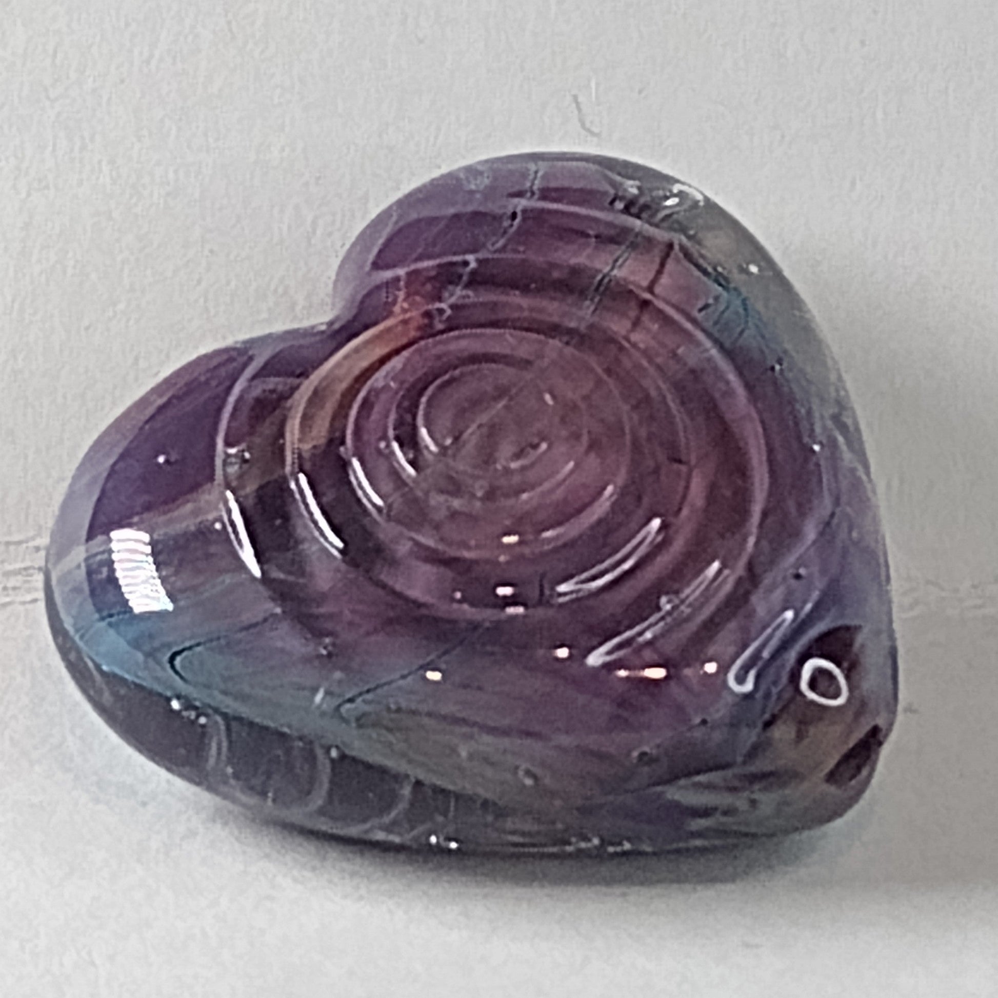 Stepped circle brass texture plate - Jolene Beads - lampwork beads & jewellery