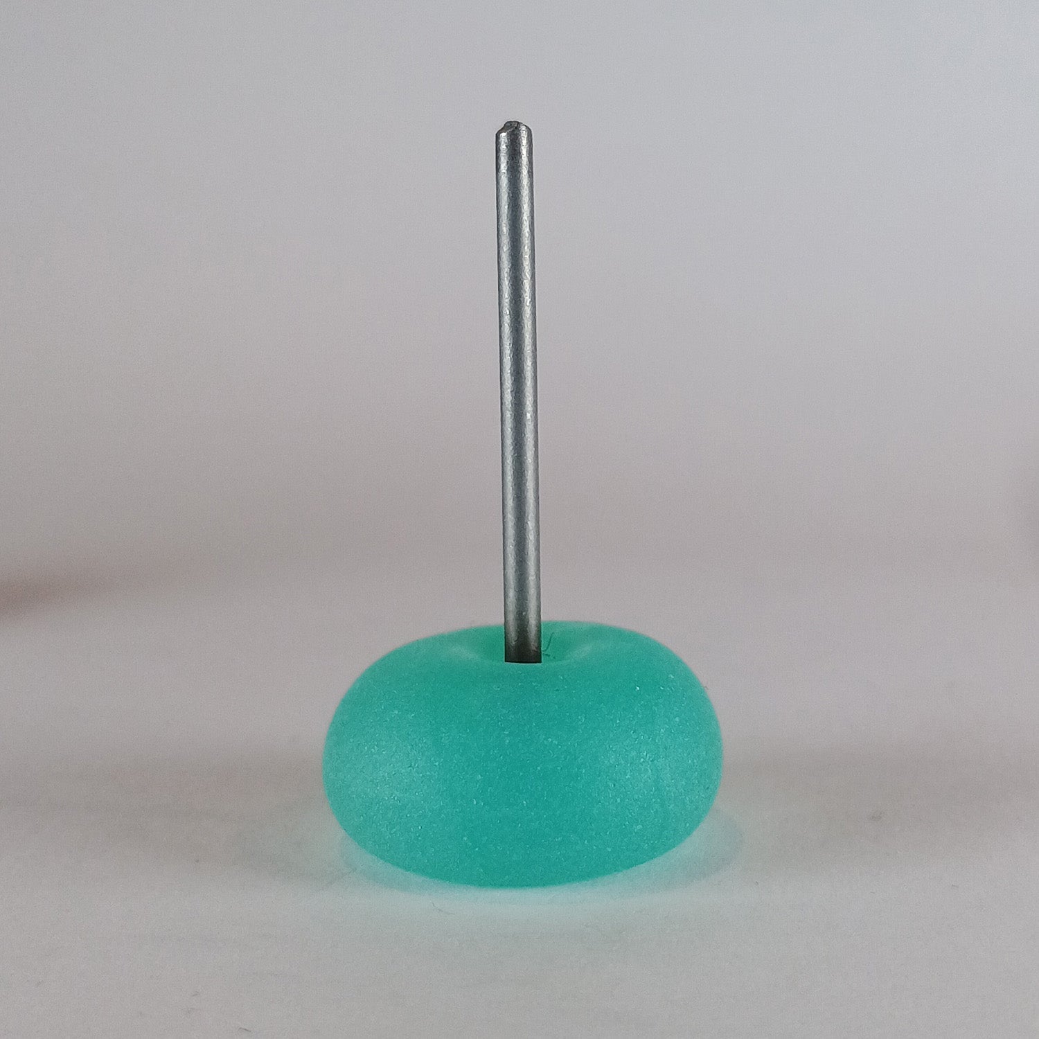 Tumbled opal green glass bead stand - Jolene Beads - lampwork beads & jewellery